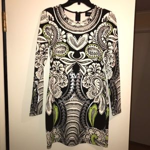 MINKPINK patterned/textured bodycon dress